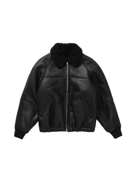 Supreme Supreme Schott Shearling Bomber Jacket Black