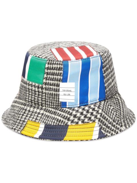 Thom Browne Thom Browne Mixed Panel Bucket Hat