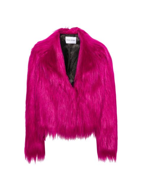 Janet faux-fur jacket