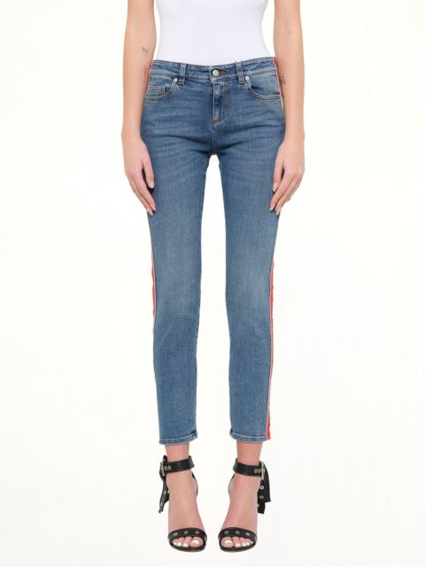 Alexander McQueen Kuroki Fit Denim Pants in Blue