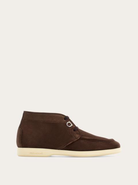 FERRAGAMO Ankle boot with Gancini ornament