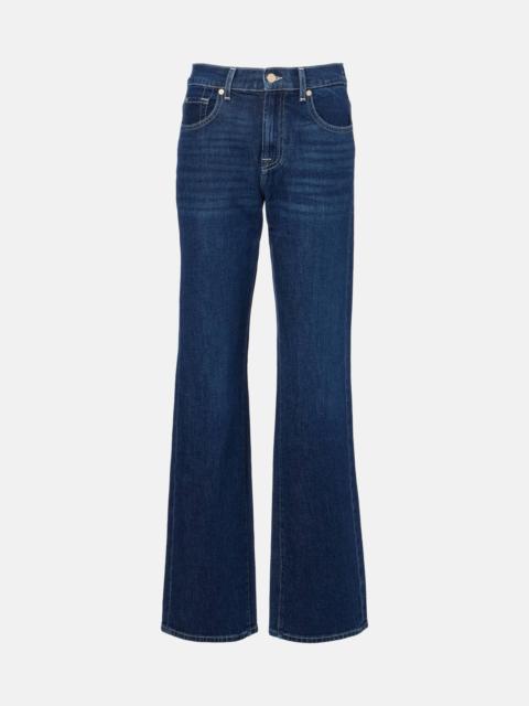 7 For All Mankind Tess high-rise straight jeans