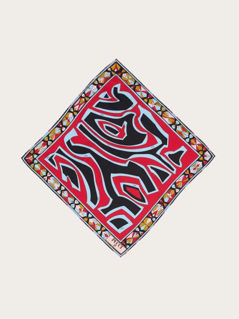 PUCCI LABIRINTO PRINT SMALL SILK SCARF