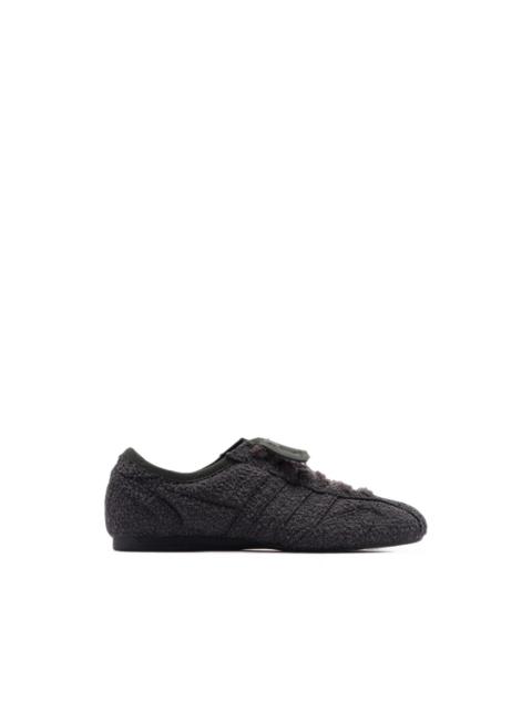 adidas x Stella McCartney fleece-texture logo-print sneakers