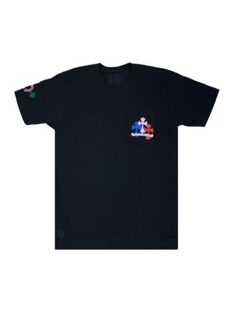 Chrome Hearts Chrome Hearts Cross Cemetery Tee 'Black/Multicolor'