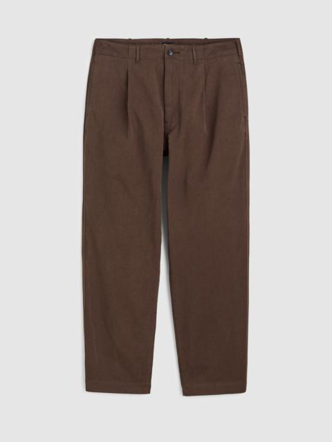 Madewell Pleated Chino Pants in Uniform Twill
