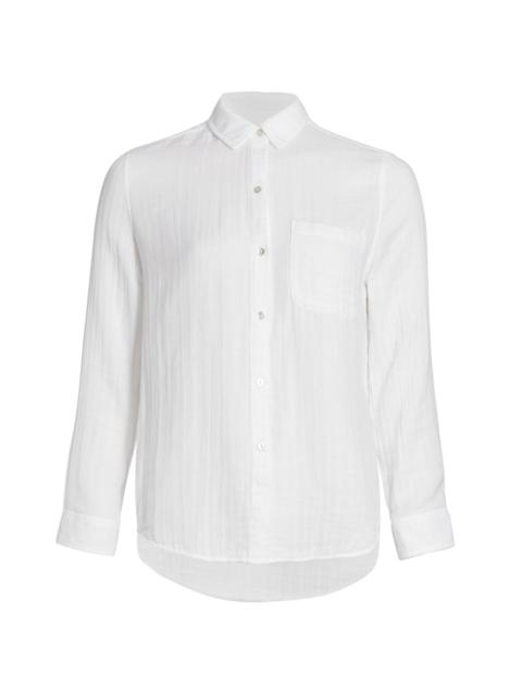 Rails Women's Ellis Cotton Button-Down Shirt - White