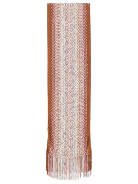 Missoni ZIG-ZAG MOTIF VISCOSE SCARF