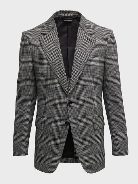 TOM FORD Men's Shelton Glen Plaid Sport Jacket