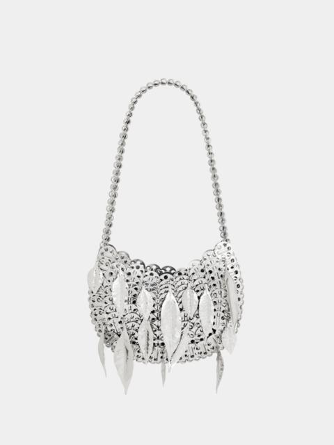 rabanne 1969 SILVER MOON BAG METALLIC LEAVES