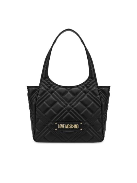 quilted shoulder bag