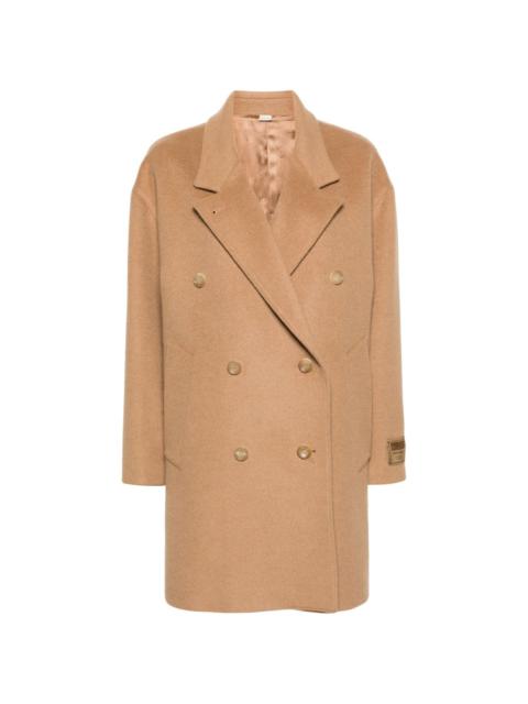 GUCCI double-breasted wool coat