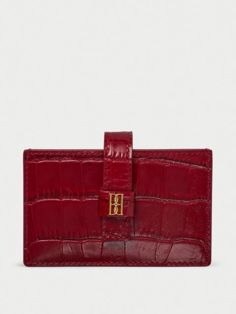 BY MALENE BIRGER Vera Croc leather wallet