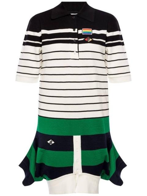 Burberry Logo Polo Midi Dress