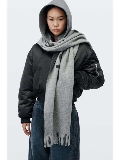 Alexander Wang scarf hoodie