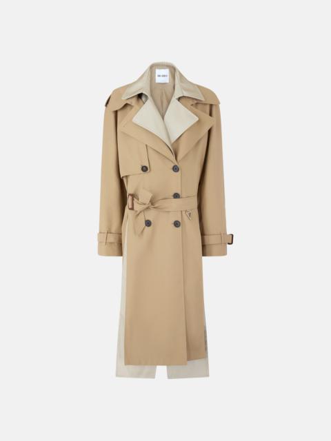 THE ATTICO BEIGE TRENCH
