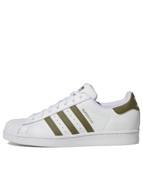 adidas Superstar 'White Focus Olive' HP5501