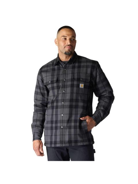 Carhartt Relaxed Fit Flannel Sherpa-Lined Shirt Jac