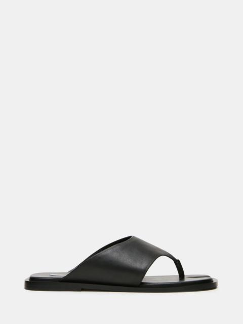 STEVE MADDEN ILLIA BLACK LEATHER