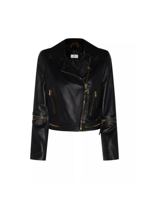 ELISABETTA FRANCHI Leather Jacket
