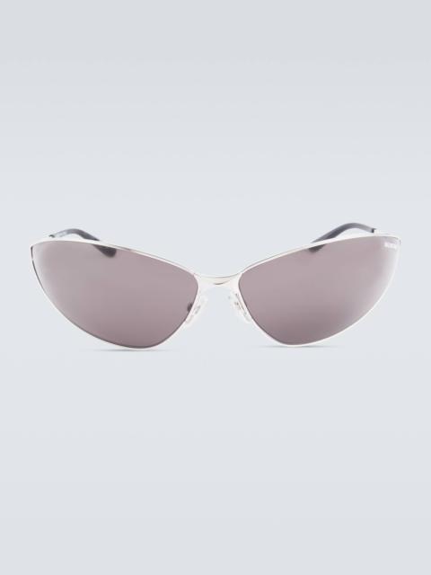 Razor cat-eye sunglasses