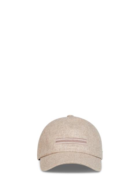 ZEGNA Beige Oasi Cashmere baseball cap