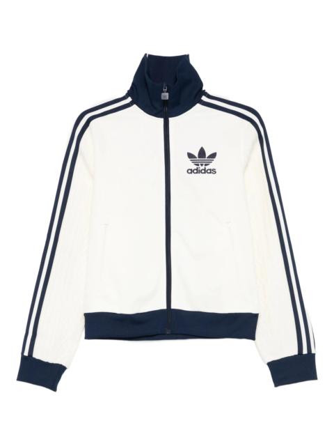adidas Adidas Three-stripe Zip Sweatshirt