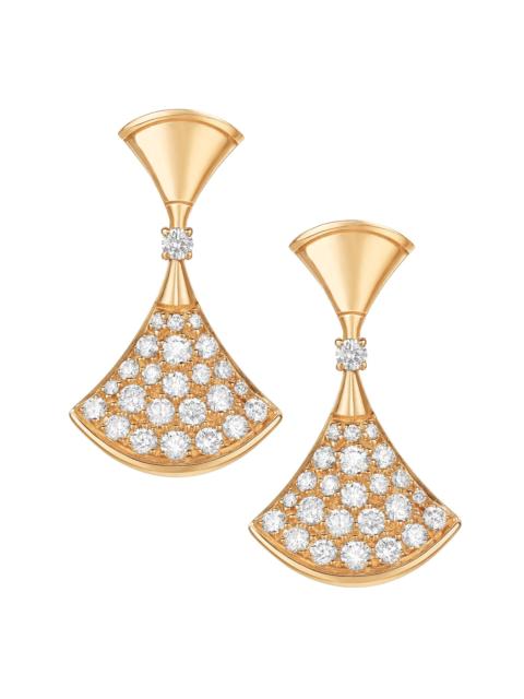 BVLGARI Women's Divas' Dream 18K Yellow Gold & Diamond Drop Earrings