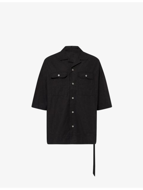Rick Owens DRKSHDW Magnum Tommy Short-Sleeve Cotton Shirt