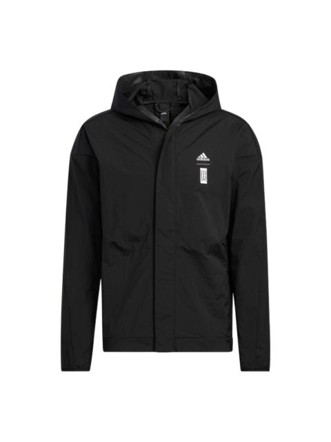 adidas WJ WB Sports Hooded Jacket Black HE5145