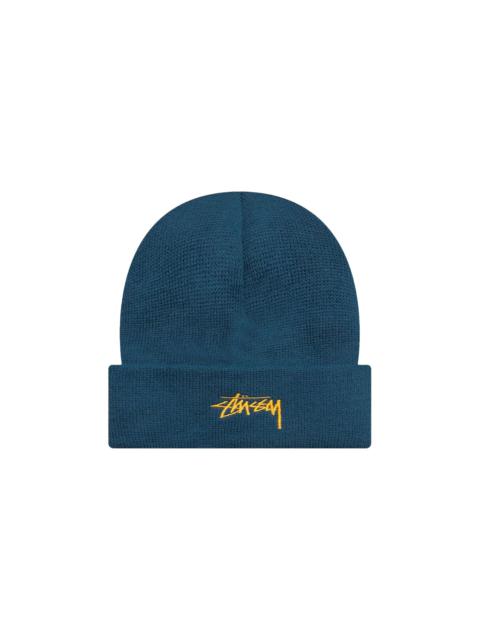 Stussy Stock Cuff Beanie 'Dark Teal'