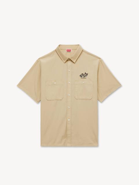 KENZO 'KENZO Sounds' casual short sleeve shirt in cotton