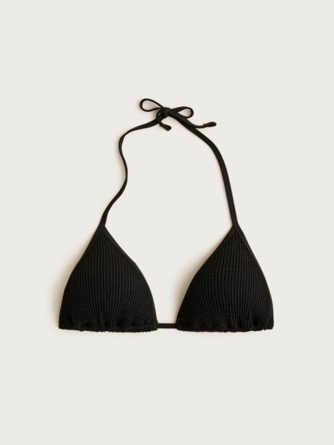 J.CREW Scrunchie string bikini top