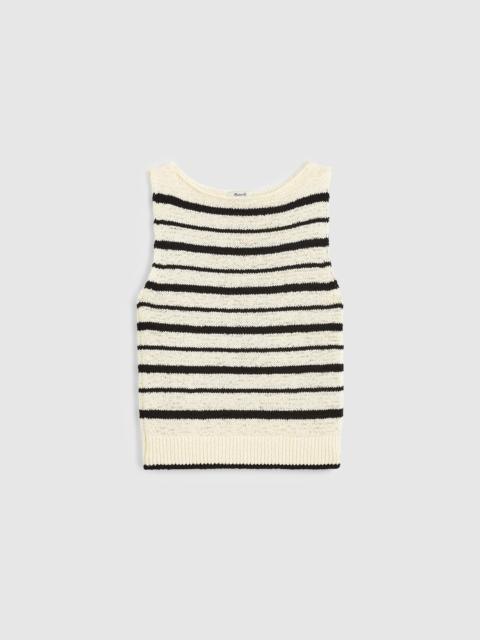 Madewell Boatneck Sweater Tank