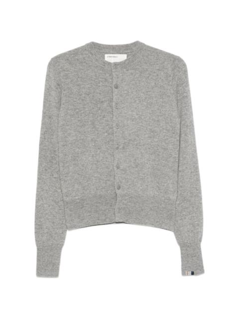 extreme cashmere Little 2 button-up slim-fit cardigan