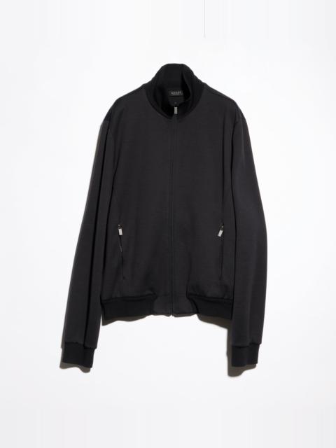GUCCI Silk cotton jersey zip jacket
