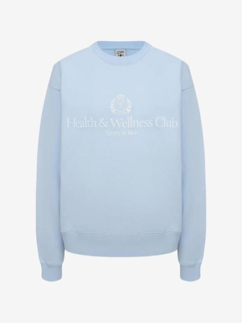 Sporty & Rich logo-print sweatshirt
