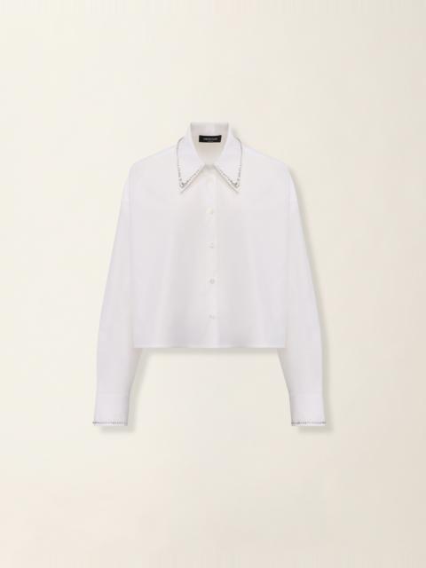 FABIANA FILIPPI Cropped poplin shirt