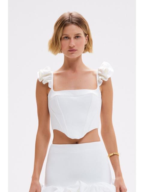 PatBO MYSTIQUE CREPE TOP