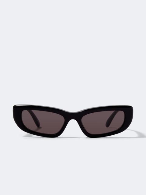 BALENCIAGA Logo oval sunglasses