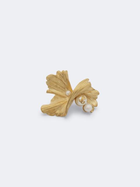 JIMMY CHOO Wave embellished ring