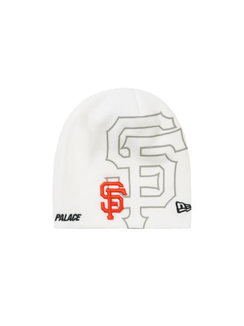PALACE PALACE SAN FRANCISCO GIANTS NEW ERA NEIN CUFF BEANIE WHITE
