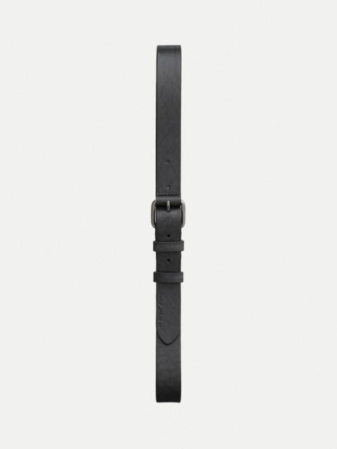 Nudie Jeans Dwayne Leather Belt Black