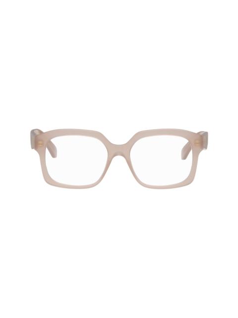 Loewe Taupe Anagram Glasses