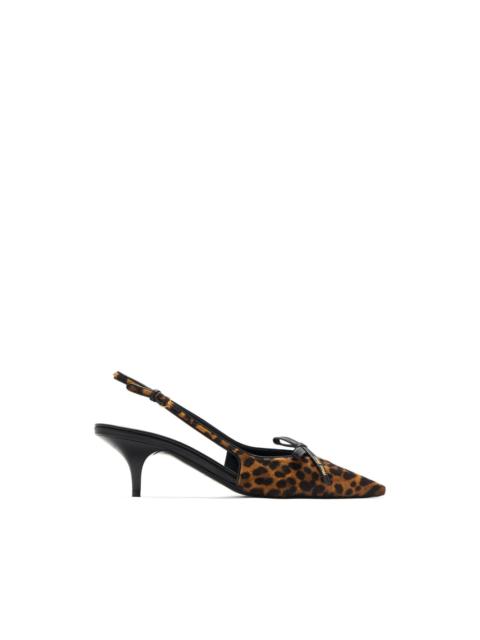 Miu Miu leopard-print heeled pumps