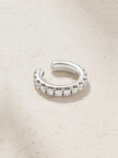 Spinelli Kilcollin Eclipse 18-karat White Gold Diamond Ear Cuff