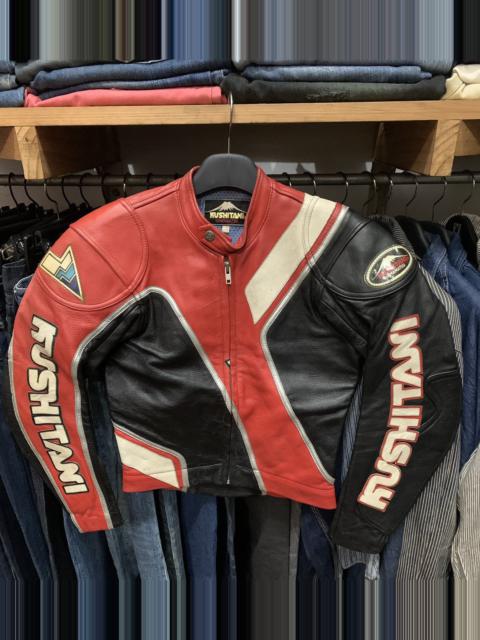 ジャケット・アウター jacket KUSHITANI L leather bomber real