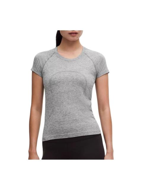 lululemon (WMNS) LULULEMON Swiftly Tech T-Shirt 2.0 Waist Length 'Slate Gray' LW3FQHS-619425547