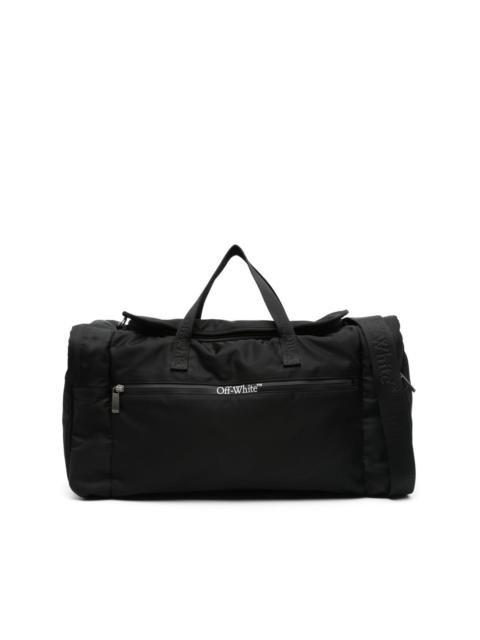 Off-White logo-print holdall