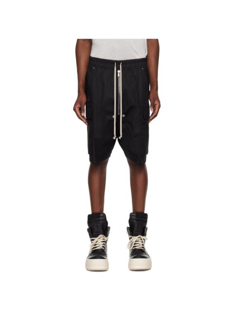 Rick Owens Black Porterville Cargobela Shorts